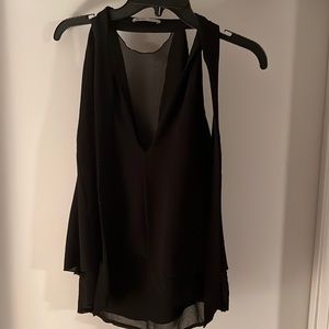 Zara - Black top - dress up or down!